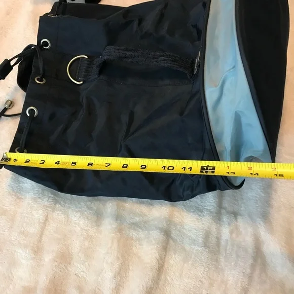 Hugo Boss Perfume Large Travel Tote sling Bag Blue Shoulder/Hand Straps - Picture 15 of 16